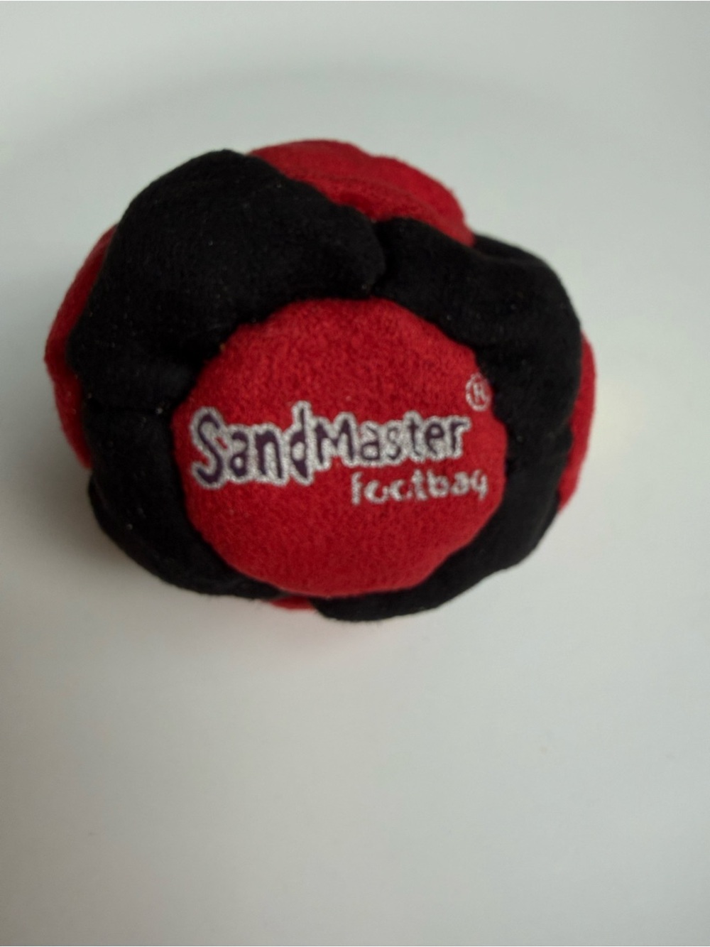 SandMaster foot bag - Red & Black